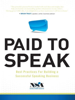 cover image of Paid To Speak